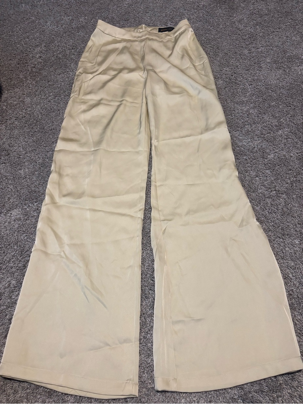 Wide Leg Pants - Classic High-Rise Style